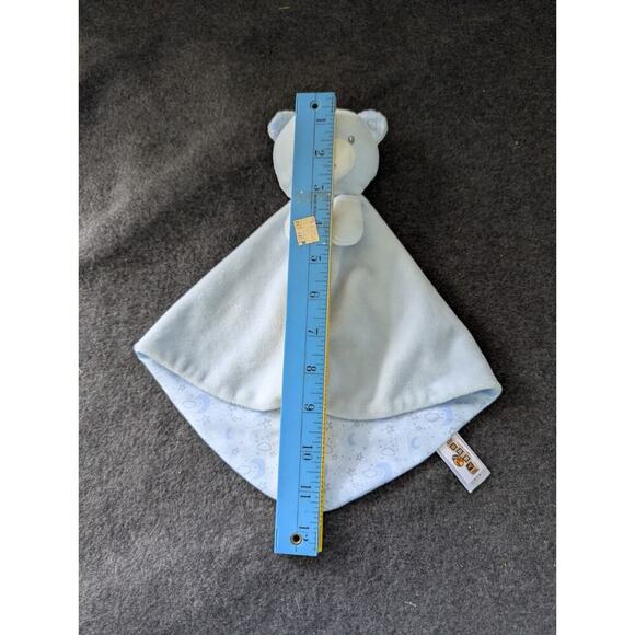 Lovey Baby Security Blanket Bass Pro Shops Blue Bear Plush Toy - Picture 3 of 6